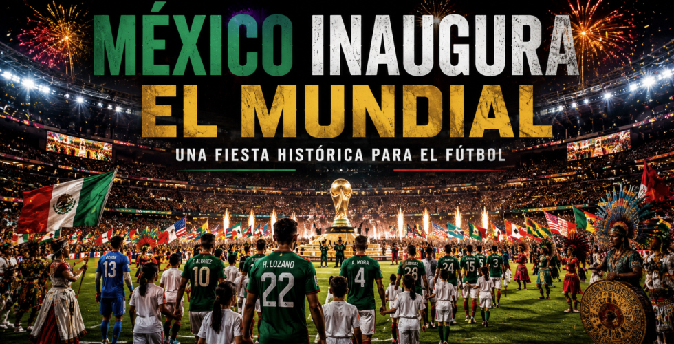 México Inaugura Mundial Con Fiesta Histórica