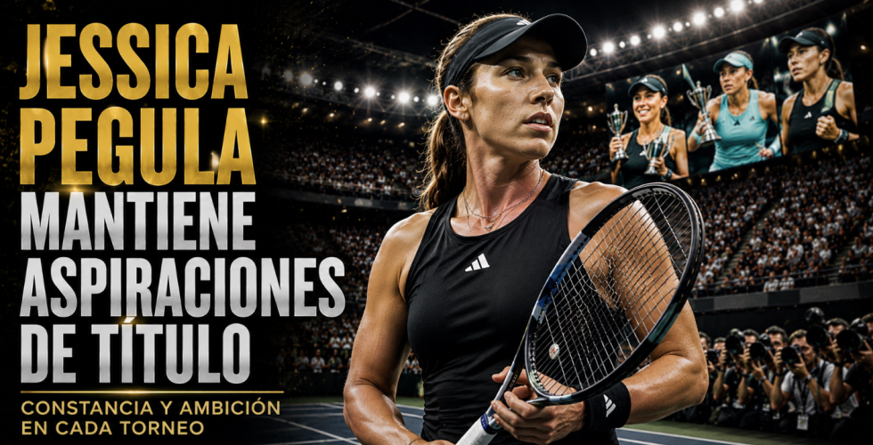 Jessica Pegula Mantiene Aspiraciones De Título