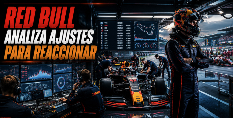 Red Bull Analiza Ajustes Para Reaccionar