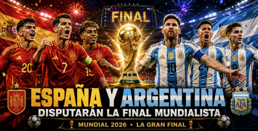 España Y Argentina Disputarán La Final Mundialista