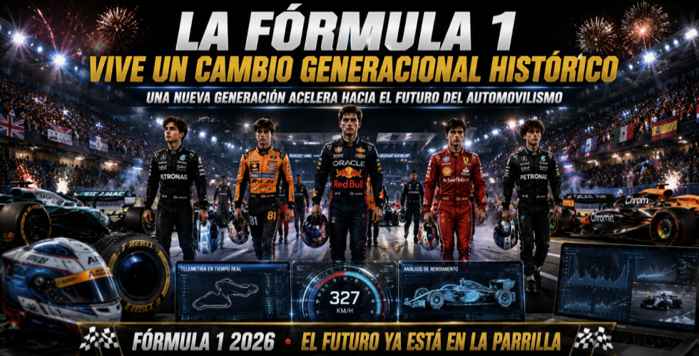 La Fórmula 1 Vive Un Cambio Generacional Histórico