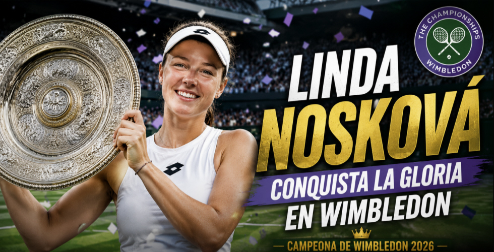 Linda Nosková Conquista La Gloria En Wimbledon