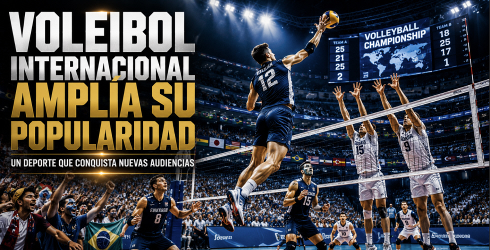 Voleibol Internacional Amplía Su Popularidad